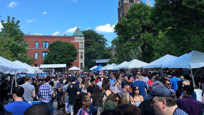 Illinois' Wingout Chicago will be held in the parking lot of St. Michael’s in Old Town, June 3-4. Around 10 area restaurants share their chicken wings with live music, adult beverages and other vendors.