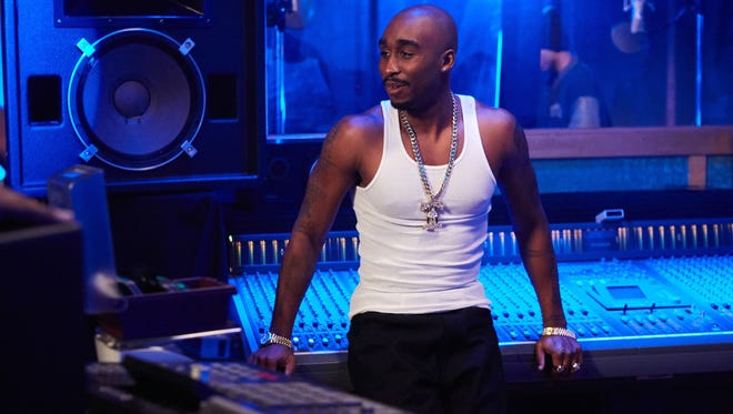 Acting newcomer Demetrius Shipp Jr. plays rapper Tupac Shakur in controversial biopic 'All Eyez on Me.'