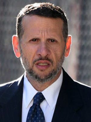 David Wildstein, whom New Jersey Gov. Chris Christie had appointed as second in command at the  Port Authority of New York and New Jersey, arrives Sept. 26, 2016 at federal court in Newark.