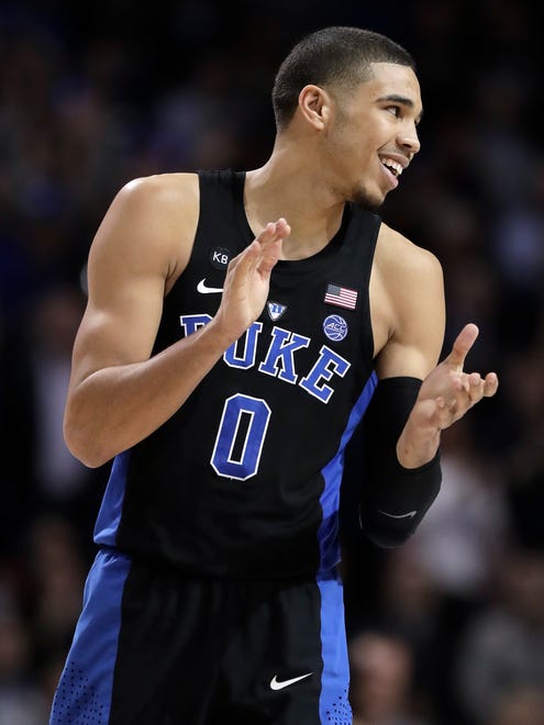 3. Philadelphia: F Jayson Tatum, Duke. Age: 19. Class: Freshman. Size: 6-8, 205 pounds. The word: Developed offensive game translates easily to the NBA. Scoring whiz would fit nicely with center Joel Embiid.
