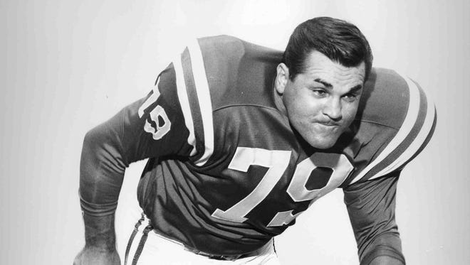 Lou Michaels, football, 1935-2016.