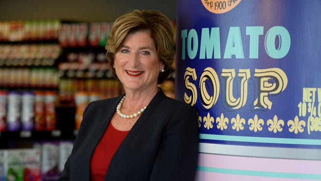 Denise Morrison, CEO of Campbell's Soup stepped down from the council on Aug. 16, 2017.