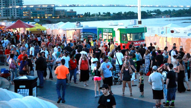 Nebraska's 20th annual Taste of Omaha will take place in the Heartland of America Park and Lewis & Clark Landing, June 2-4. More than 45 local eateries serve food in riverfront parks with live music, family activities and a culinary stage for demonstrations.