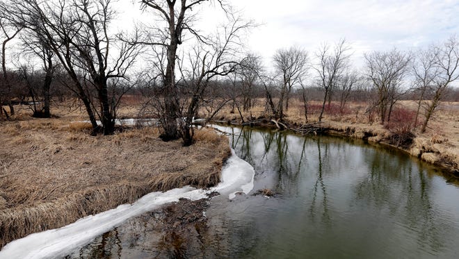 The  Root River flows near S. 60th and Oakwood Road in Franklin and will be used to discharge Lake Michigan water diverted to Waukesha. The city will discharge its fully treated wastewater to the river when it switches to the lake as it's water source.