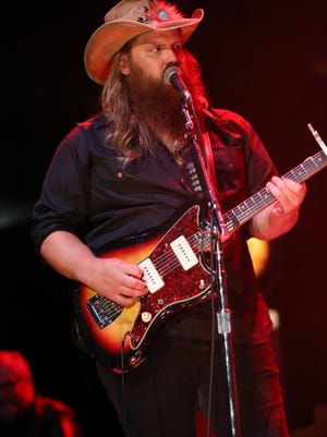 Chris Stapleton in concert at Ascend Amphitheater on Friday, October 14, 2016.