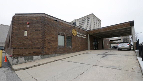 The Milwaukee County Medical Examiner's office, 933 W. Highland Ave.