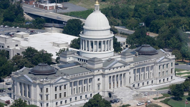 The Arkansas state Capitol is in Little Rock.