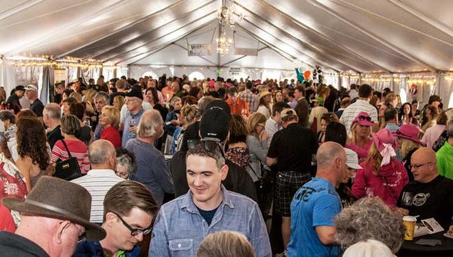 Washington's Feast Walla Walla takes place April 8 with 40 local restaurants, wineries and breweries showcased in a tent downtown on Main Street.