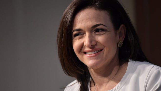 Facebook Chief Operating Officer Sheryl Sandberg speaking The American Enterprise Institute for Public Policy Research in June.