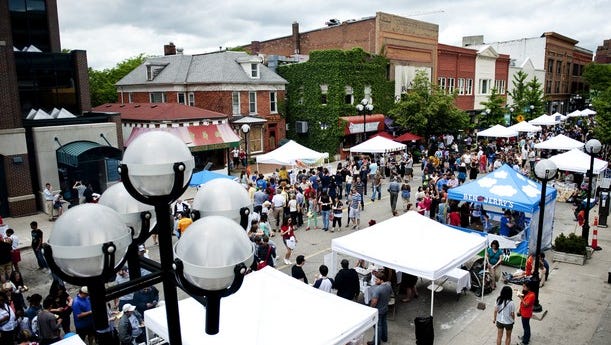 Michigan's 10th annual Taste of Ann Arbor takes place on the city's Main Street on June 4.
