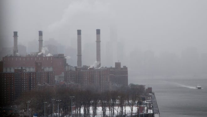 A view of a power plant in New York City. The Trump administration is considering doing away with the Clean Power Plan, which requires states to find methods to reduce carbon dioxide emissions from power plants.