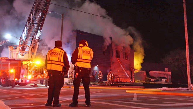 Fire struck the historic Fracaro's Lanes, 1430 Whiterock Ave., in Waukesha Sunday night, according to a Waukesha police dispatcher.