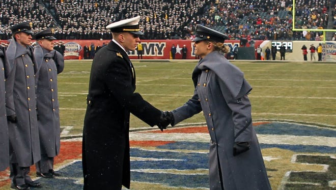 Army and Navy will face each other for the 119th time Saturday.