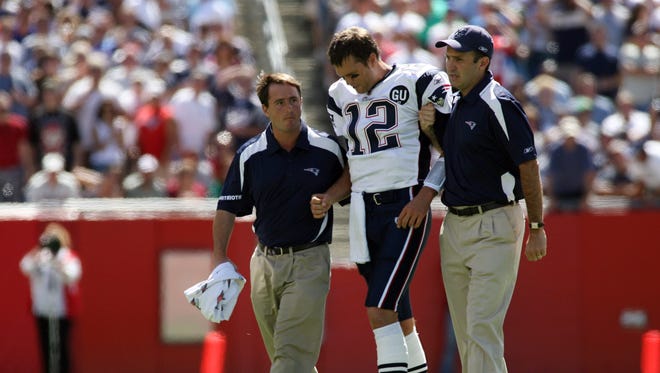 Brady was injured in the 2008 season opener and missed the entire season.